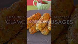 Healthy Vegetarian Recipes  GLAMORGAN SAUSAGES shorts healthy fyp vegetarian food dinner [upl. by Alexio]