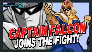 DBFZ Mods  Captain Falcon Release Showcase [upl. by Ahcsatan]