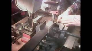 scroll saw blade holder fabrication [upl. by Banky]