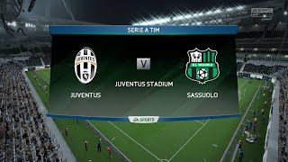 FIFA 16  Juventus vs Sassuolo  Juventus Stadium [upl. by Rehpotsrik956]