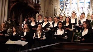 Wadham Choir Tour 2016  My True Love [upl. by Balough476]