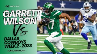 Garrett Wilson vs Dallas Cowboys  Week 2 2023 [upl. by Jacqui]