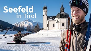 Langlauf lernen Als Anfänger in Seefeld in Tirol 1180m [upl. by Blader]