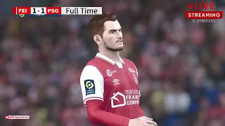 Reims vs PSG  Ligue 1 2024  eFOOTBALL PES21 Gameplay PLSL 576 [upl. by Ajile]