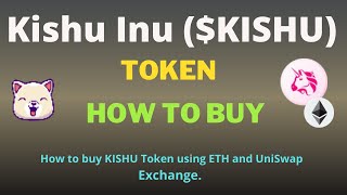 How to Buy Kishu Inu KISHU Token Using UniSwap Exchange and ETH on Trust Wallet [upl. by Wadesworth]