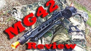 Review of the MG42 unboxing and overview Matrix AGM SampT Airsoft [upl. by Ahasuerus]