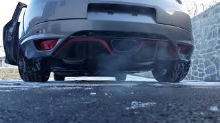 Renault megane RS 265 Akrapovic exhaust sound [upl. by Safoelc542]