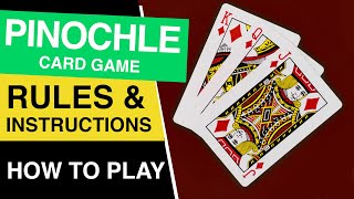 How to Play Pinochle Card Game [upl. by Isiahi140]