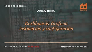 Dashboards Grafana instalación y configuración [upl. by Tormoria]