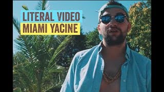 Literal Video  Miami Yacine  Kokaina [upl. by Savill]