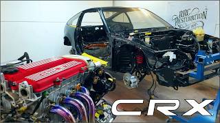 Restoration Of An 80s Icon  Honda CRX  Part 9 [upl. by Rodger]