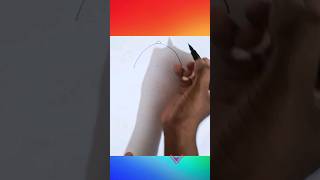 How to draw a Girl with capeasy drawing how viral trending shorts youtubeshorts [upl. by Llewellyn603]