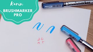 Karin Brushmarker Pro Produktvideo [upl. by Nidnal]