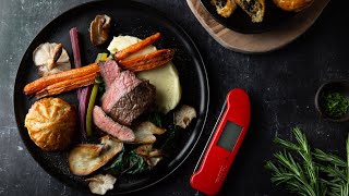 Thermapen  Sirloin Steak amp Smoked Garlic Mash Shorts [upl. by Dyrrej]