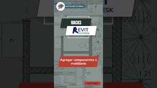 Añade mobiliario a tu proyecto en Revit [upl. by Fernyak]