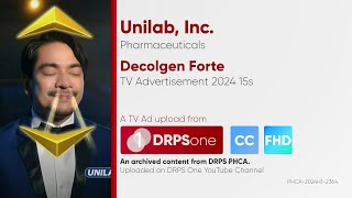 Decolgen Forte TV Ad 2024 15s Philippines CCHD [upl. by Schell987]