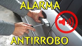 Alarma antirrobo  Efecto de sonido [upl. by Byrn35]