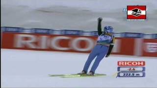 Kamil Stoch Planica Konkurs Druzynowy 2 Seria 210310 [upl. by Yemrej]