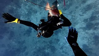 This video will save lives  How We Spearfish Deep  No Viz Reef Trip [upl. by Munroe]