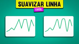 Como Suavizar a Linha do Gráfico no Excel Gráfico com Linhas Arredondadas [upl. by Soni]