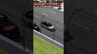 Stapleton and Keyes with a great battle at Pocono nr2003 nascar thts [upl. by Drarreg879]