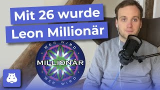 Mit nur 26 gewann Leon bei quotWer wird Millionärquot  Interview mit Dr Leon Windscheid bei Finanzfluss [upl. by Carie]