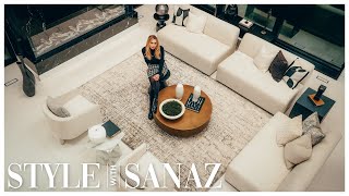 Super Modern Luxury Home Interior Design Revealed  Style With Sanaz [upl. by Bolte414]