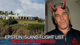 Jeffrey Epstein Island Flight List [upl. by Hoopen]