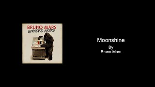 Moonshine by Bruno Mars  Karaoke with BACKING VOCALS [upl. by Luca998]