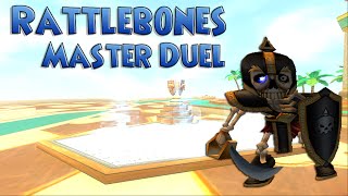 Rattlebones Master Duel  Wizard101 Test Realm 62515 [upl. by Amian]