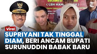 TAK TINGGAL DIAM Usai Disomasi Guru Supriyani Layangkan Ancaman Babak Baru ke Bupati Surunuddin [upl. by Icnarf]