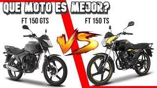 ITALIKA FT 150 GTS  VS  FT 150 TS  QUE MOTO ES MEJOR [upl. by Asirralc]