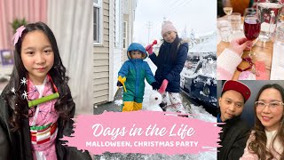 ALASKA ADVENTURE WITH FILIPINO FAM  ROYAL THAI MALLOWEEN CHRISTMAS PARTY [upl. by Ahtamat]