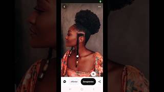 Je teste une coupe Pinterest 12 afrostyle afrohair cheveuxnaturels afro curlyhair haircare [upl. by Pump]