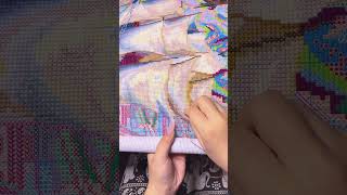 Set sail and sail against the current paintsomeway crossstitch handicrafts asmr diy [upl. by Ettennan356]