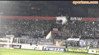 Panserraikos PAOK h kerkida ton opadon toy PAOK  sportenacom [upl. by Normandy]