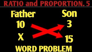 Ratio and Proportion Ratio and Proportion Mathematics Word Problem Mathematics [upl. by Maible]