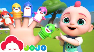 أغنية عائلة القرش  رقصة طفل القرش  Shark finger family  Baby JoJo Arabic [upl. by Griffin]