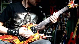 Raining Blood guitar cover  Slayer HD Uncensored [upl. by Alwyn]