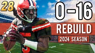 BROWNS SEEK DIVISION TITLE 2024 Season  Madden 18 Browns 016 Rebuild  Ep28 [upl. by Kowal]