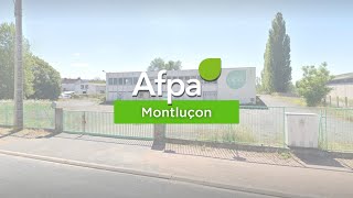 Vidéo de présentation Afpa de Montluçon Auvergne RhôneAlpes [upl. by Ynafets489]