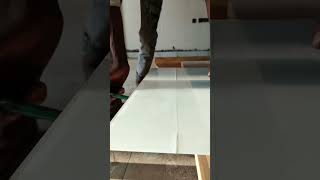 Glass cutting upvc work installation upvc door upvcshirtsvideo trendingvideo hardwork [upl. by Eilrebma]