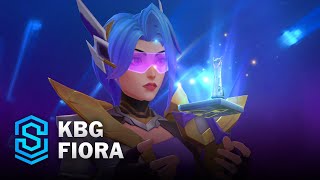 KBG Fiora Wild Rift Skin Spotlight [upl. by Ravo]