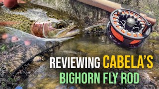 Reviewing CABELAS White River Bighorn Fly Fishing Outfit amp Trout on FENTON River [upl. by Lain]