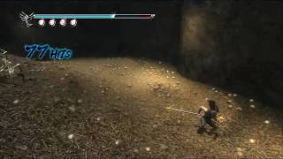 Ninja Gaiden Sigma 2  100 hit Combo Trophy Test [upl. by Akinorev]