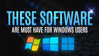 10 Free Software You Need on Windows [upl. by Clementis]