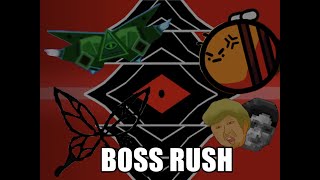 Boss rush in geometry dash By GDTicLos [upl. by Nyladam]