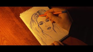 Ballpoint pen drawing short film bmcc 25k [upl. by Maria]