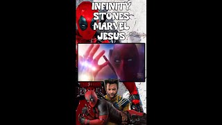 Deadpool vs Thanos  Infinity Stones  Marvel Jesus marvel shorts trending Gauntlet Snap [upl. by Kahlil]