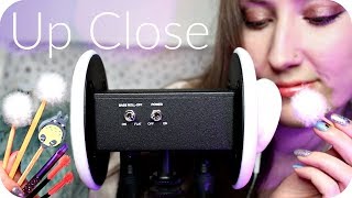 ASMR Deep Ear Cleaning w Whispering for Sleep 👂 Japanese Ear Pick QTips Mascara Wands Cotton [upl. by Buskus54]